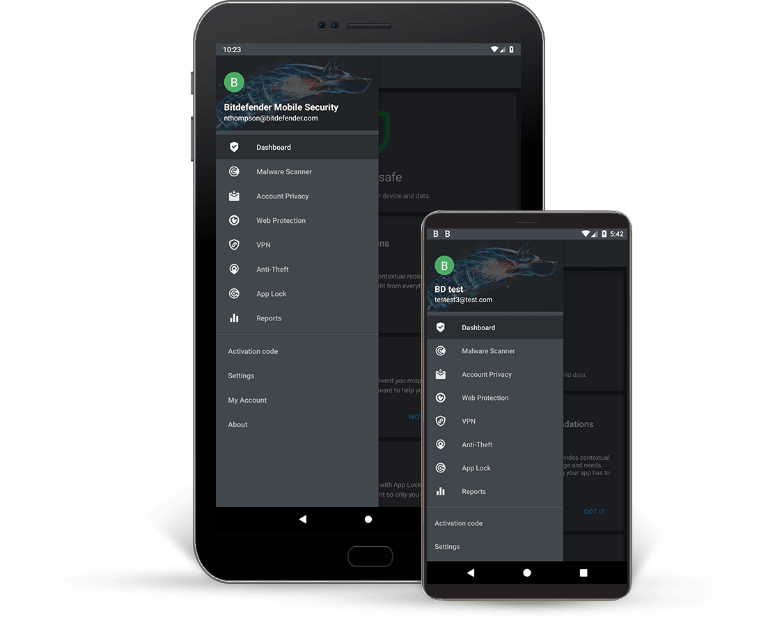 Bitdefender MOBILE SECURITY FOR ANDROID